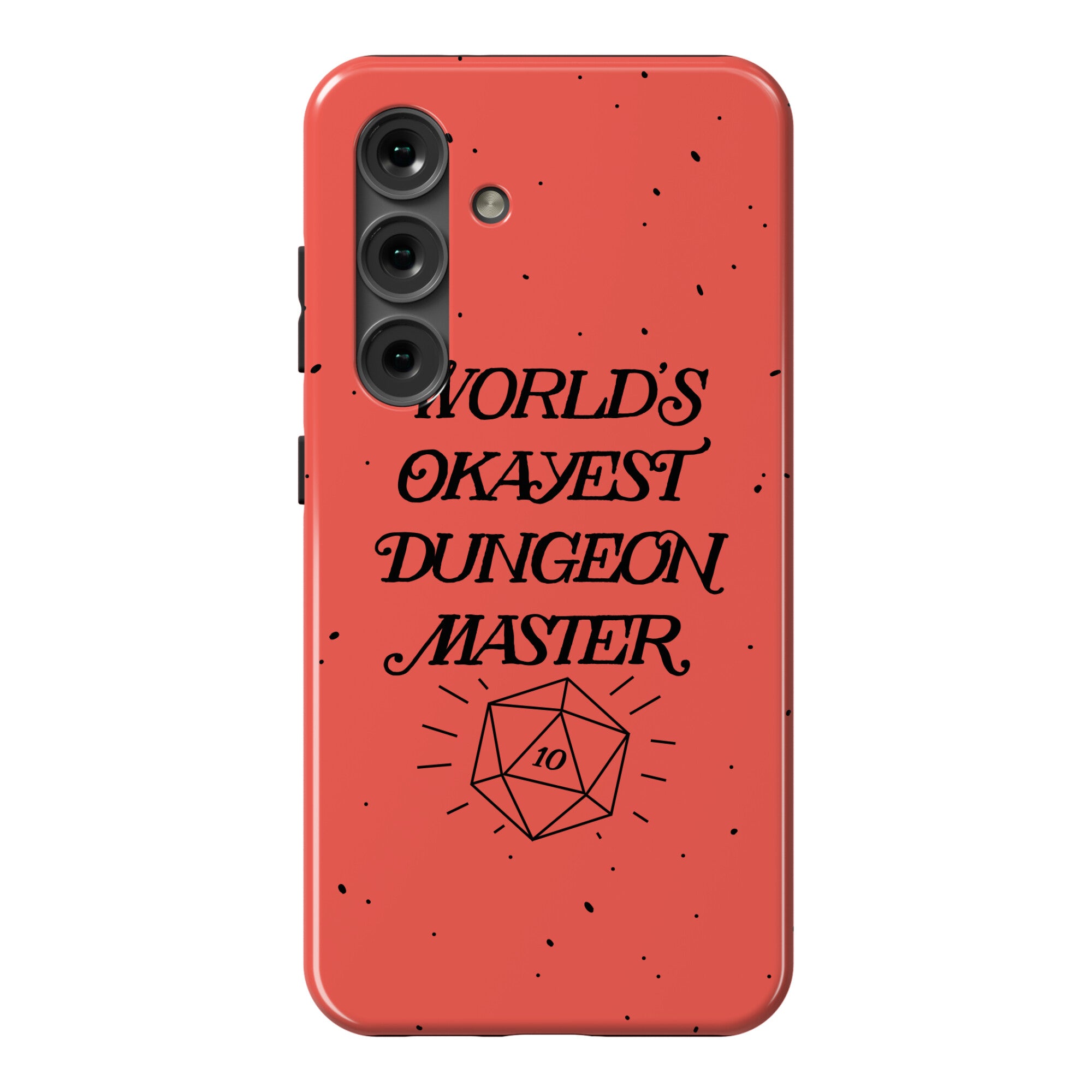 World's Okayest Dungeon Master Phone Case